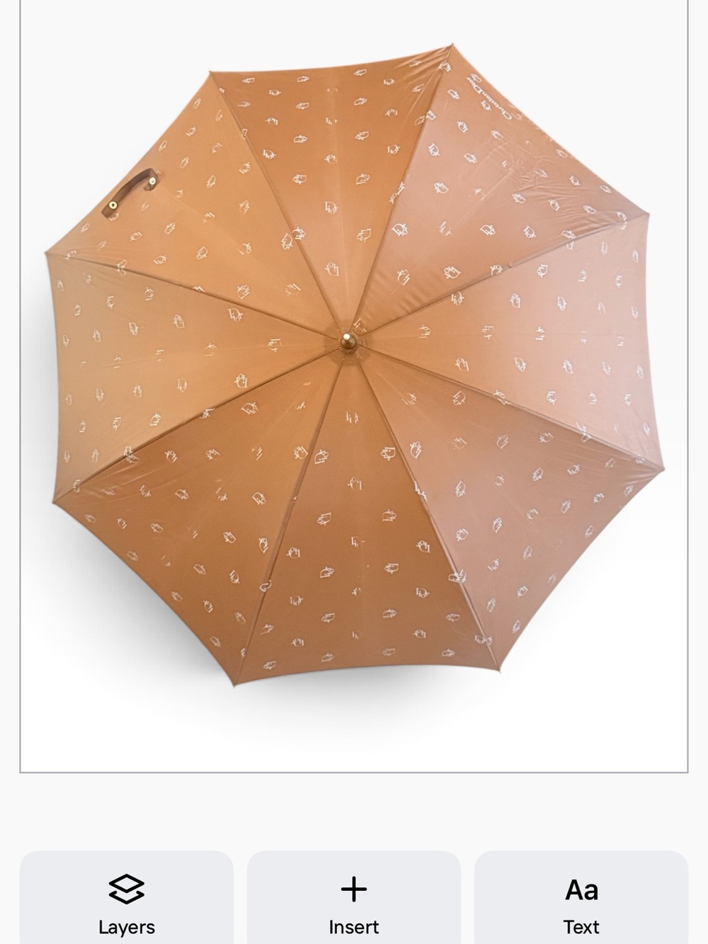 Christian Dior Vintage Umbrella